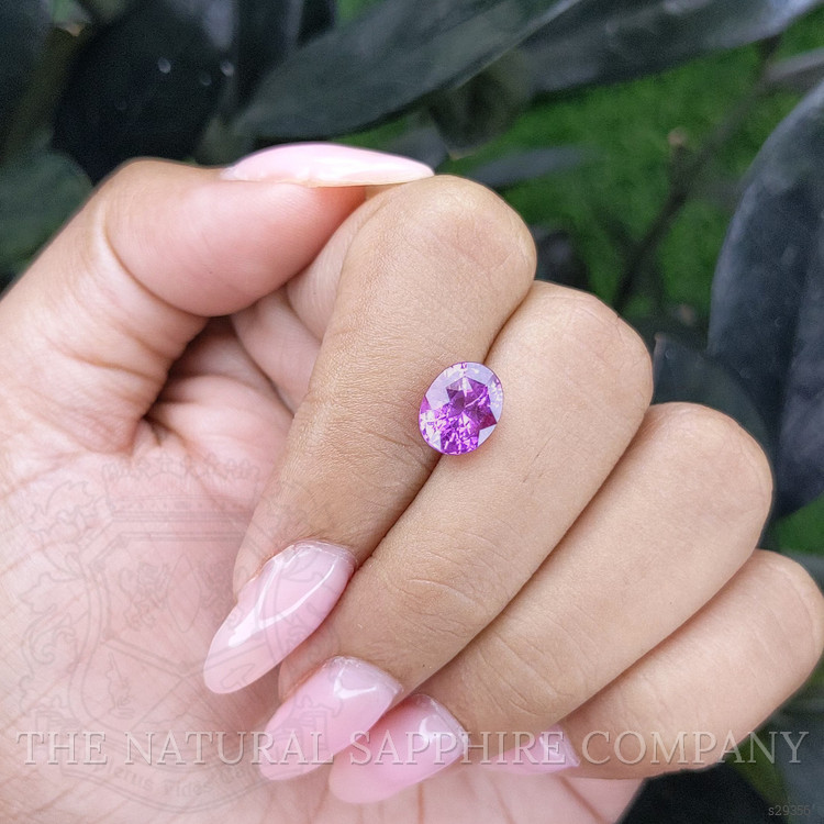 2.76 Ct. Purple Sapphire from Madagascar