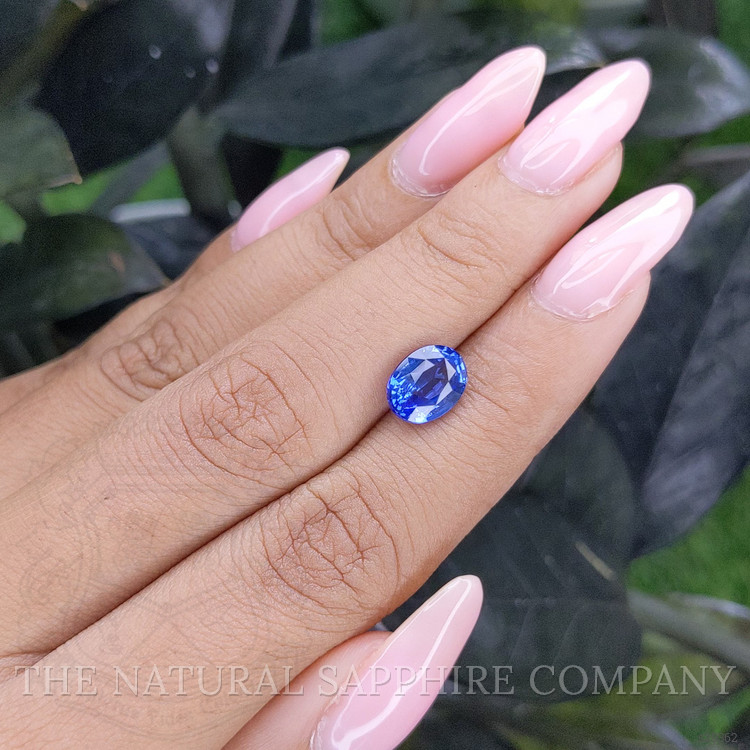2.56 Ct. Blue Sapphire from Ceylon (Sri Lanka)
