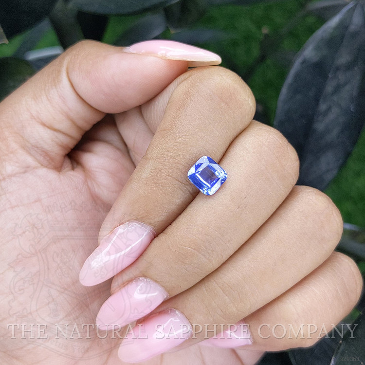 1.65 Ct. Blue Sapphire from Ceylon (Sri Lanka)