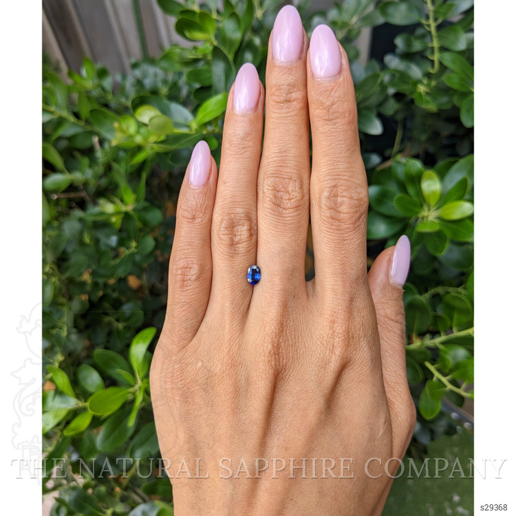 0.63 Ct. Blue Sapphire from Madagascar