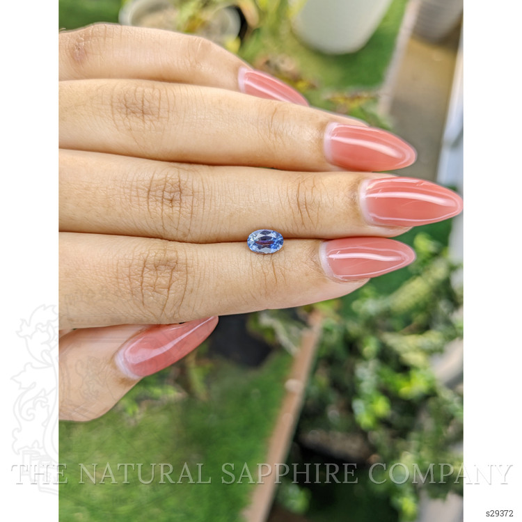 0.94 Ct. Blue Sapphire from Ceylon (Sri Lanka)