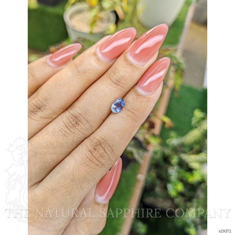 0.94 Ct. Blue Sapphire from Ceylon (Sri Lanka)