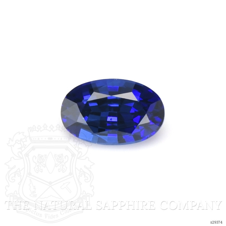 0.45 Ct. Blue Sapphire from Ceylon (Sri Lanka)