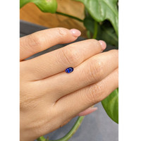 0.45 Ct. Blue Sapphire from Ceylon (Sri Lanka) Life Style
