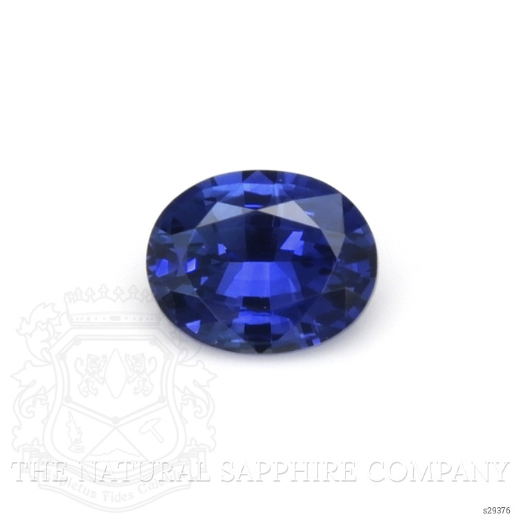 0.41 Ct. Blue Sapphire from Ceylon (Sri Lanka)