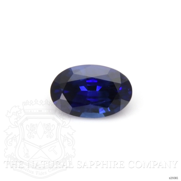 0.38 Ct. Blue Sapphire from Ceylon (Sri Lanka)