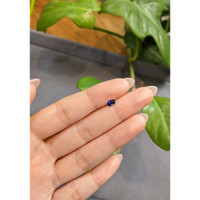 0.38 Ct. Blue Sapphire from Ceylon (Sri Lanka) Life Style