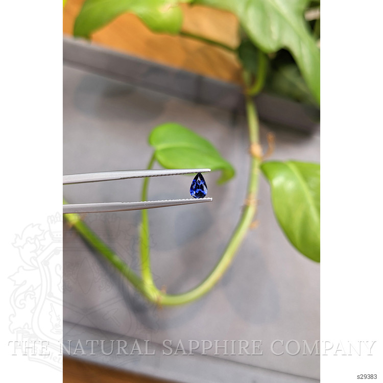 0.38 Ct. Blue Sapphire from Madagascar