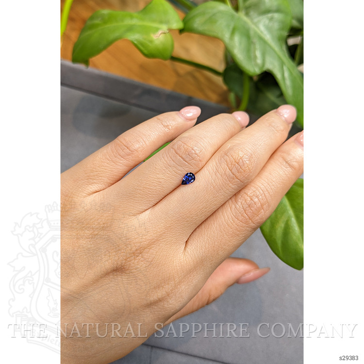 0.38 Ct. Blue Sapphire from Madagascar