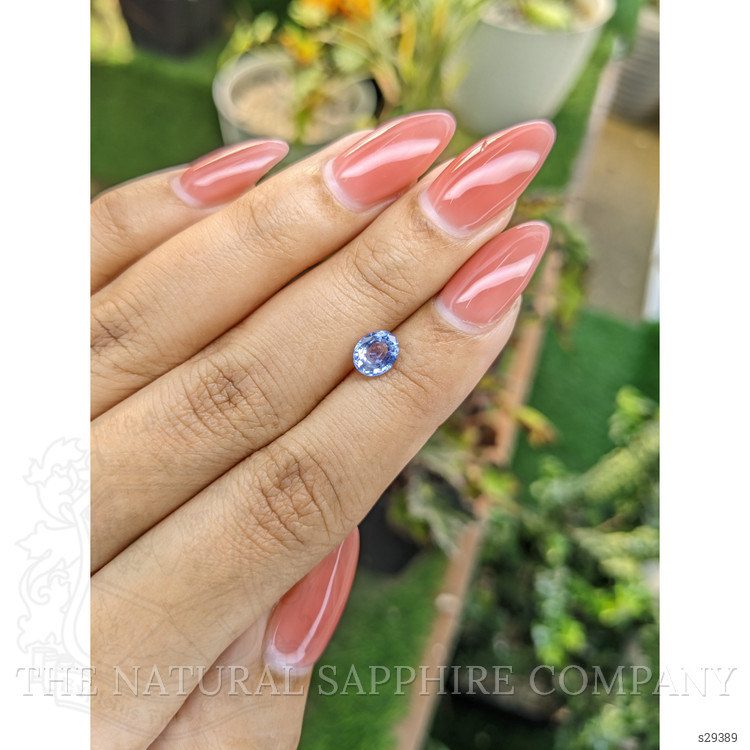 1.00 Ct. Blue Sapphire from Ceylon (Sri Lanka)