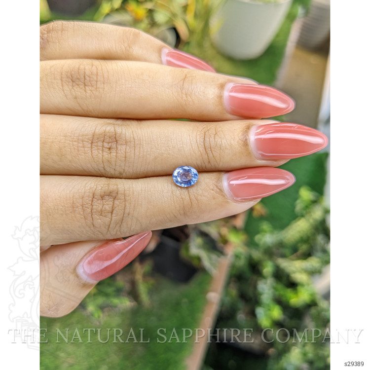 1.00 Ct. Blue Sapphire from Ceylon (Sri Lanka)