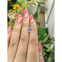 1.00 Ct. Blue Sapphire from Ceylon (Sri Lanka) Life Style