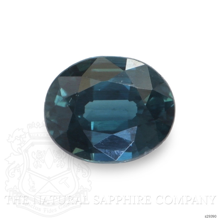 0.73 Ct. Greenish Blue Sapphire from Ceylon (Sri Lanka)