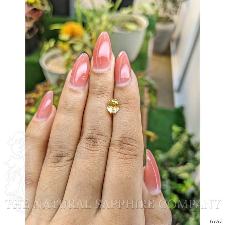 1.46 Ct. Yellow Sapphire from Ceylon (Sri Lanka)