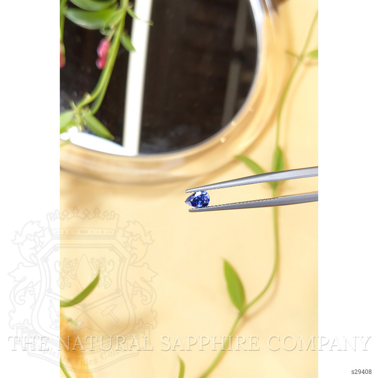 0.60 Ct. Blue Sapphire from Ceylon (Sri Lanka)