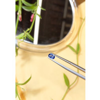 0.69 Ct. Blue Sapphire from Ceylon (Sri Lanka) Life Style