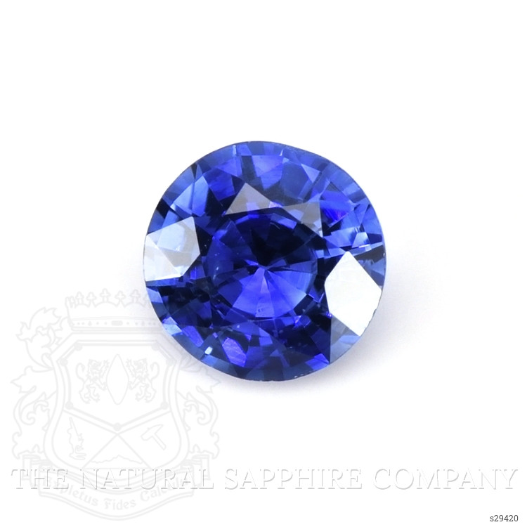 0.52 Ct. Blue Sapphire from Ceylon (Sri Lanka)