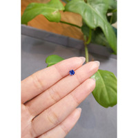 0.71 Ct. Blue Sapphire from Ceylon (Sri Lanka) Life Style