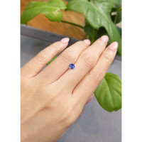 0.51 Ct. Blue Sapphire from Ceylon (Sri Lanka) Life Style
