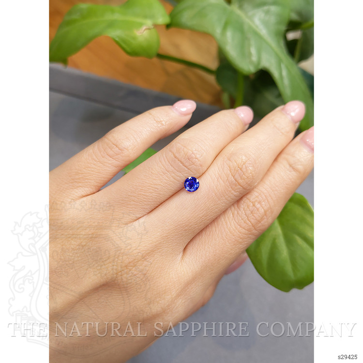 0.52 Ct. Blue Sapphire from Ceylon (Sri Lanka)