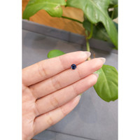 0.59 Ct. Blue Sapphire from Madagascar Life Style