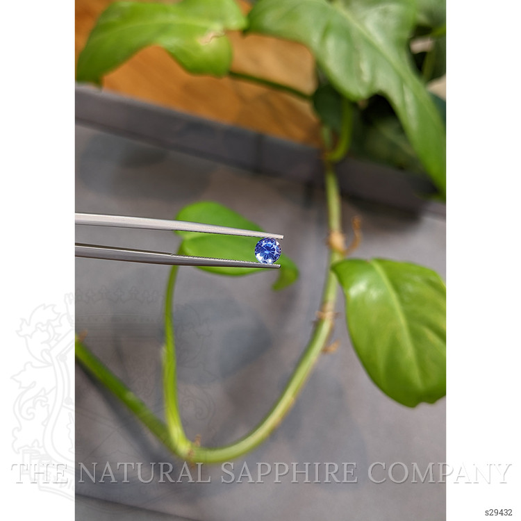 0.60 Ct. Blue Sapphire from Ceylon (Sri Lanka)
