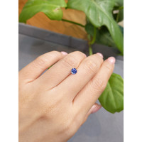 0.60 Ct. Blue Sapphire from Ceylon (Sri Lanka) Life Style