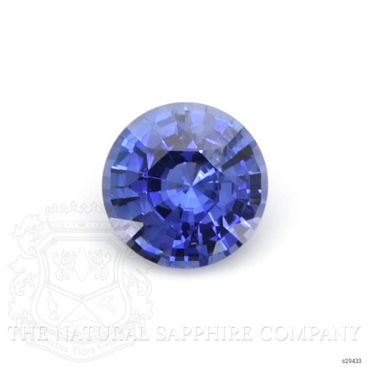 0.58 Ct. Blue Sapphire from Ceylon (Sri Lanka)
