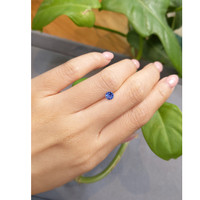 0.54 Ct. Blue Sapphire from Ceylon (Sri Lanka) Life Style