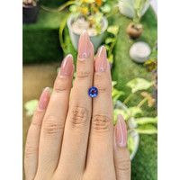 1.60 Ct. Blue Sapphire from Ceylon (Sri Lanka) Life Style