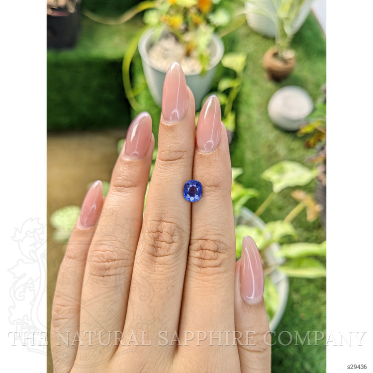 1.60 Ct. Blue Sapphire from Ceylon (Sri Lanka)