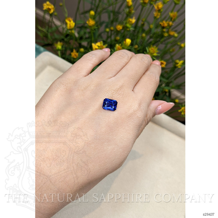 3.54 Ct. Blue Sapphire from Ceylon (Sri Lanka)