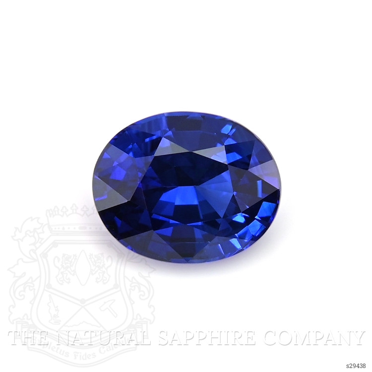 3.08 Ct. Blue Sapphire from Ceylon (Sri Lanka)