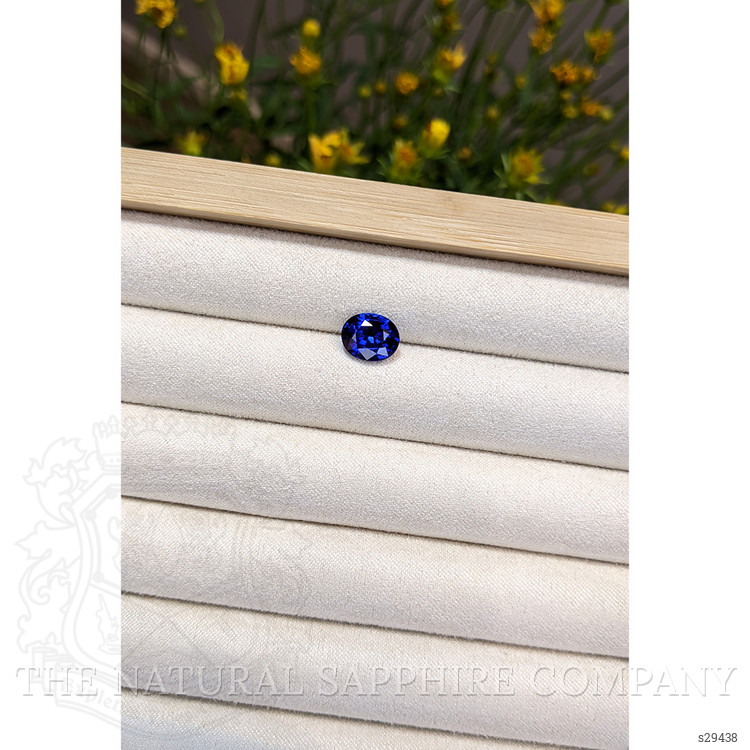 3.08 Ct. Blue Sapphire from Ceylon (Sri Lanka)