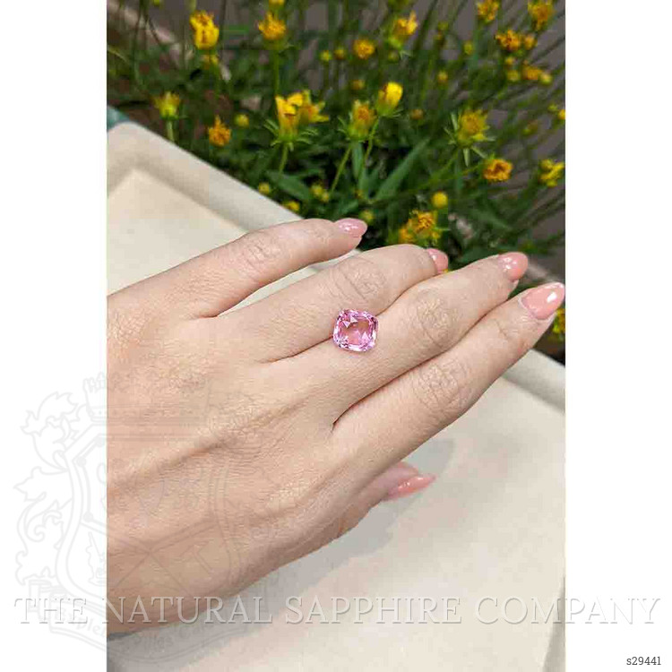 4.12 Ct. Pink Sapphire from Ceylon (Sri Lanka)