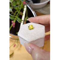4.03 Ct. Yellow Sapphire from Madagascar Life Style