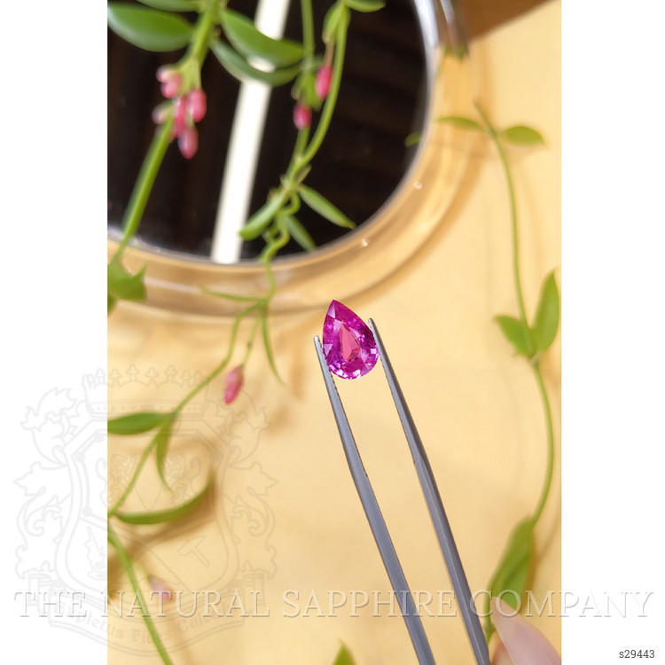 2.53 Ct. Pink Sapphire from Ceylon (Sri Lanka)