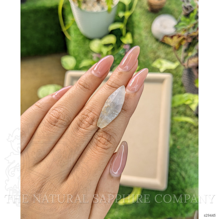 24.42 Ct. Blue Sapphire Crystal from Ceylon (Sri Lanka)