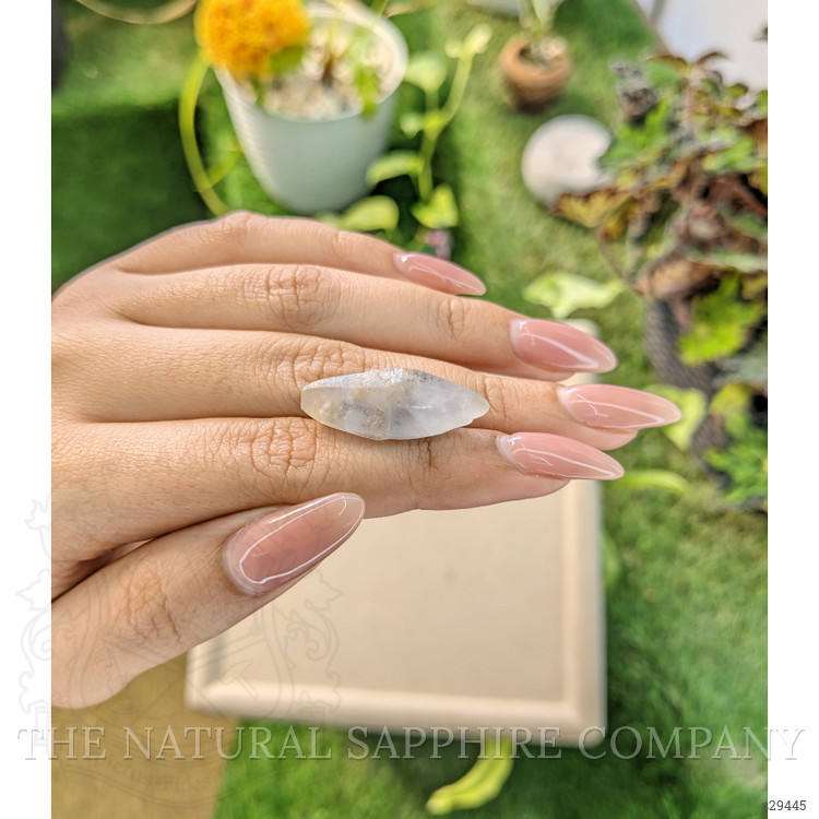 24.42 Ct. Blue Sapphire Crystal from Ceylon (Sri Lanka)