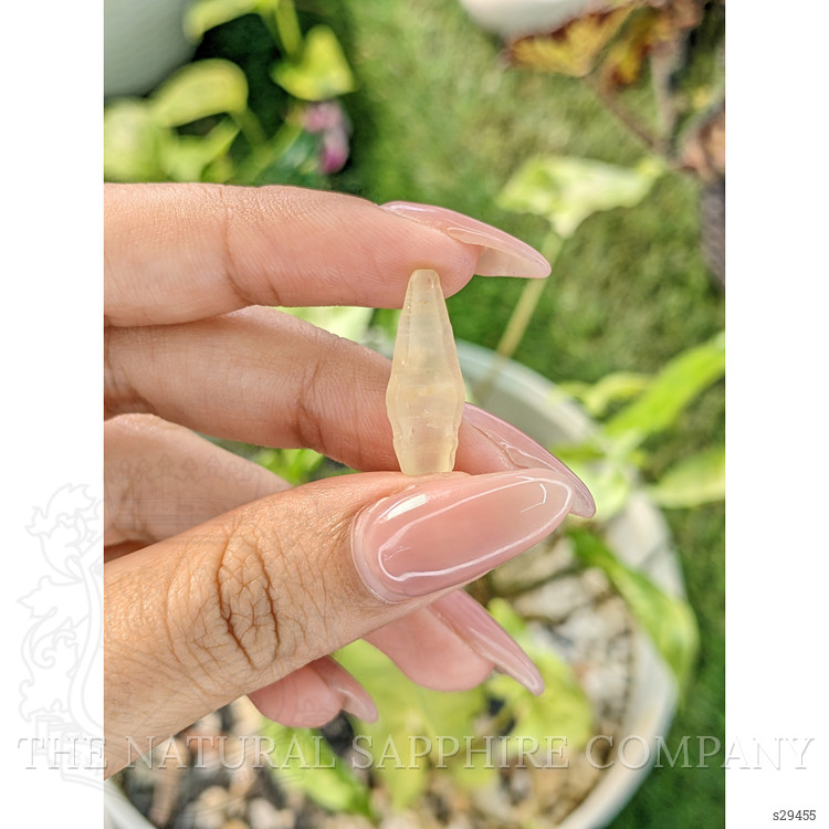 9.98 Ct. Yellow Sapphire Crystal from Ceylon (Sri Lanka)