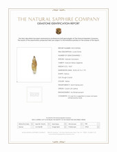 18.07 Ct. Yellow Rough Sapphire from Ceylon (Sri Lanka) Scan Report