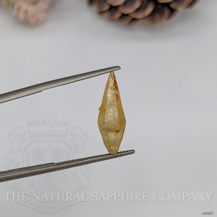 6.06 Ct. Yellow Sapphire Crystal from Ceylon (Sri Lanka)