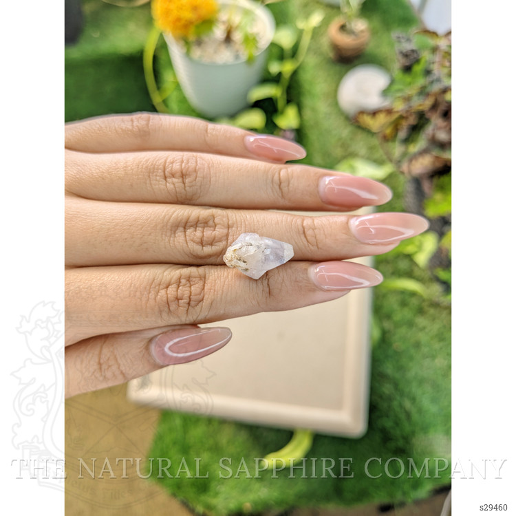 10.96 Ct. Grey Rough Sapphire from Ceylon (Sri Lanka)