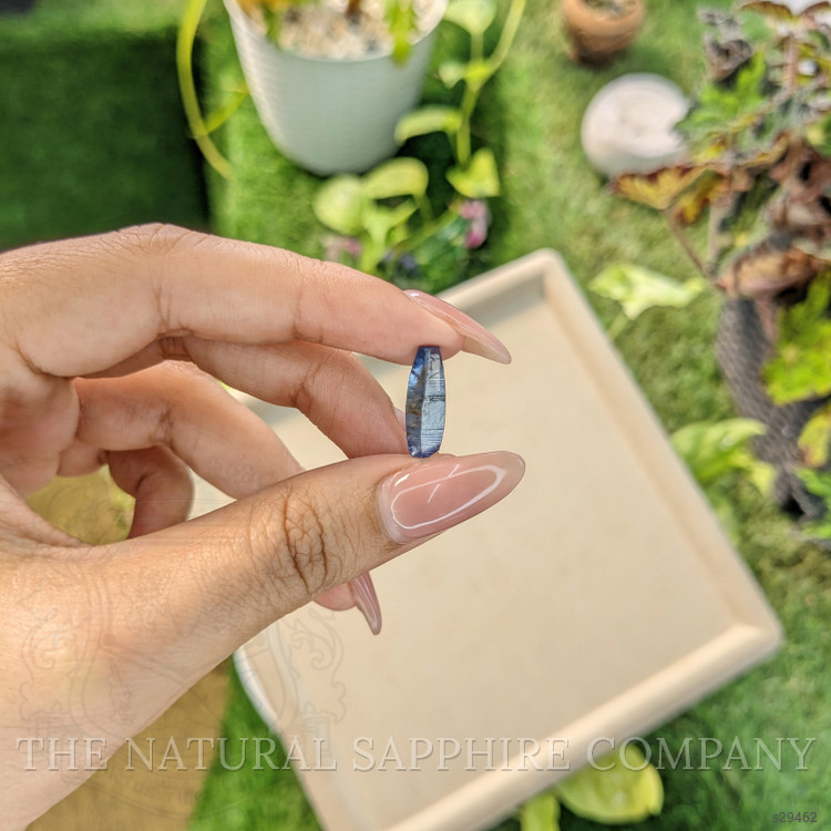 6.21 Ct. Blue Sapphire Crystal from Ceylon (Sri Lanka)