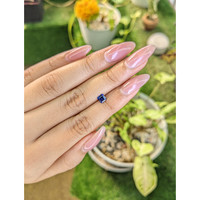 0.53 Ct. Blue Sapphire from Ceylon (Sri Lanka) Life Style