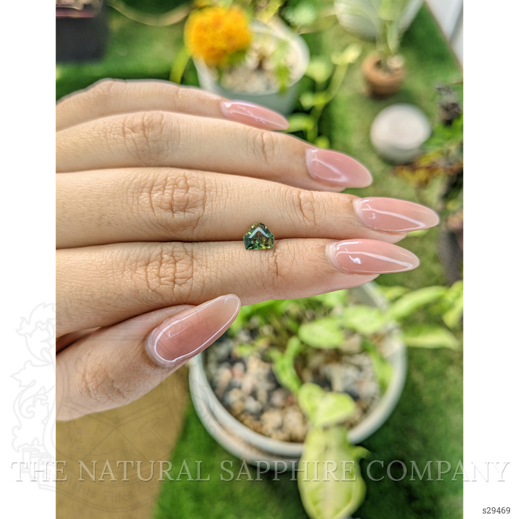 1.06 Ct. Green Sapphire from Madagascar