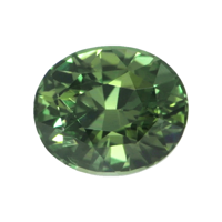 1.36 Ct. Green Sapphire from Madagascar Video
