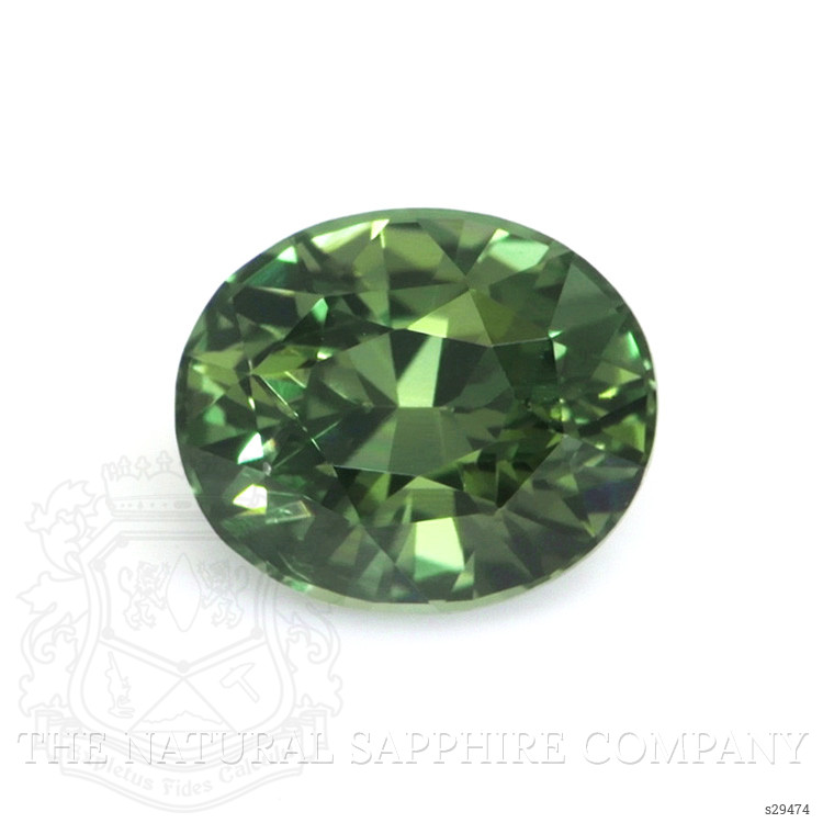 1.36 Ct. Green Sapphire from Madagascar