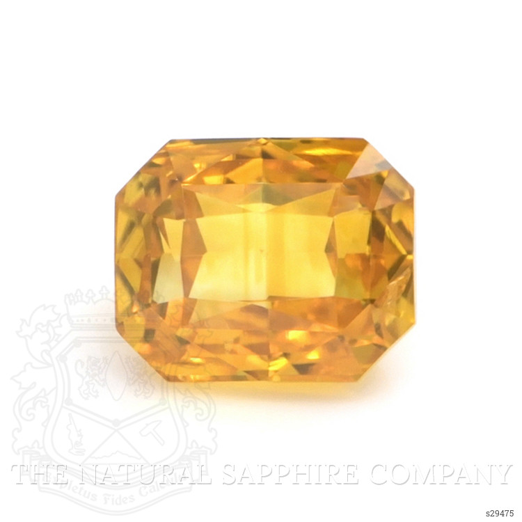 1.05 Ct. Yellowish Orange Sapphire from Ceylon (Sri Lanka)