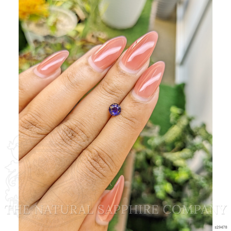 0.70 Ct. Color Change Sapphire from Ceylon (Sri Lanka)